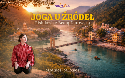 Joga u źródeł – Rishikesh z Beatą Darowską | Indie 25.09-09.10.2026